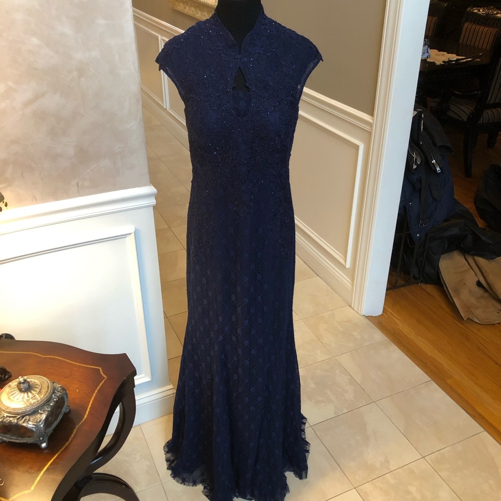 Navy Blue Gown